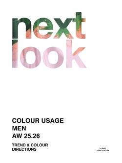 next look Colour Usage Men A/W 25/26